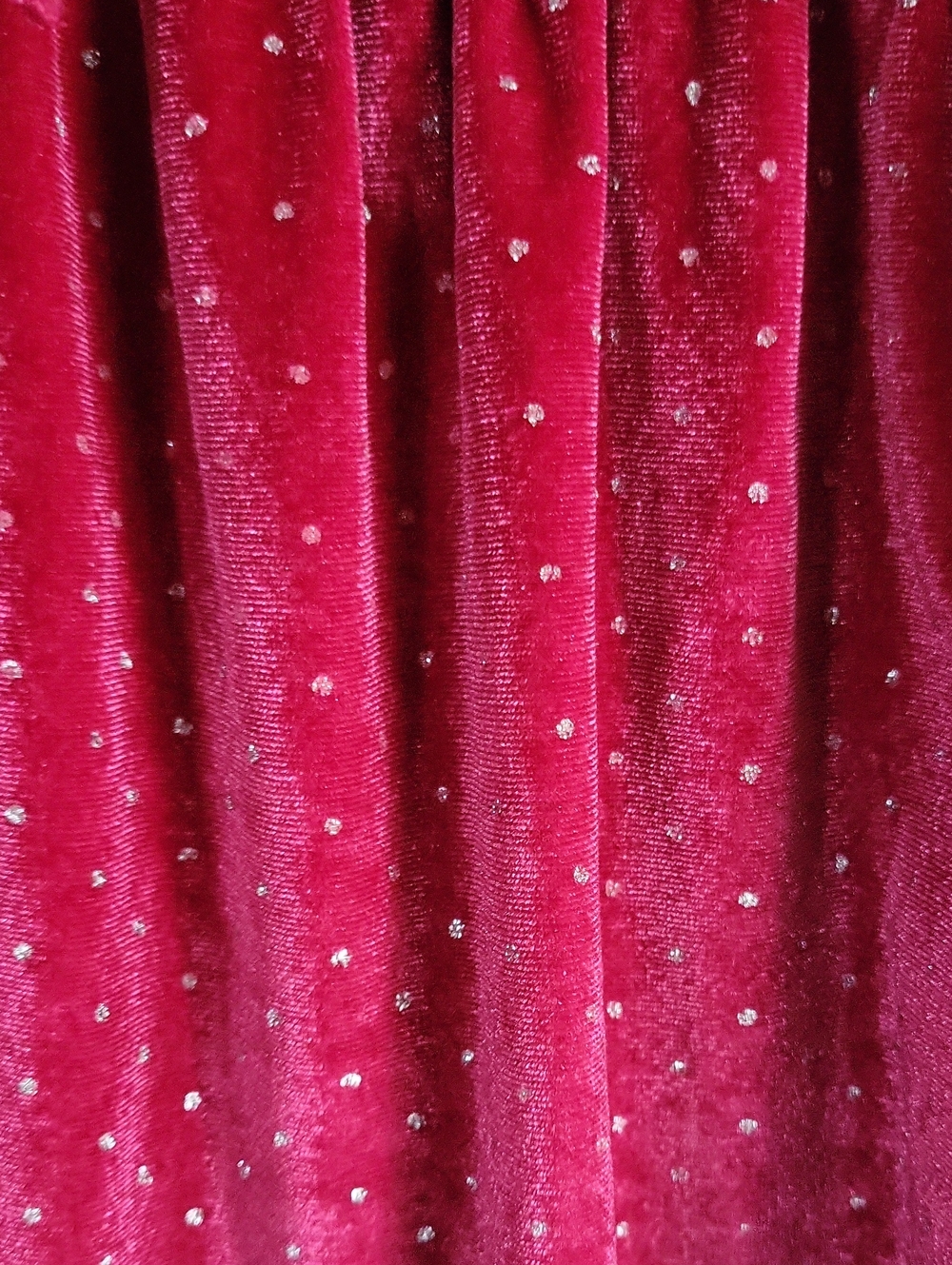 Cat & Jack Velvet Ruffle Dress - Picture 2 of 6